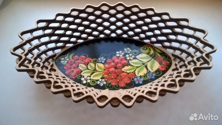 Новая ваза из натурального дерева