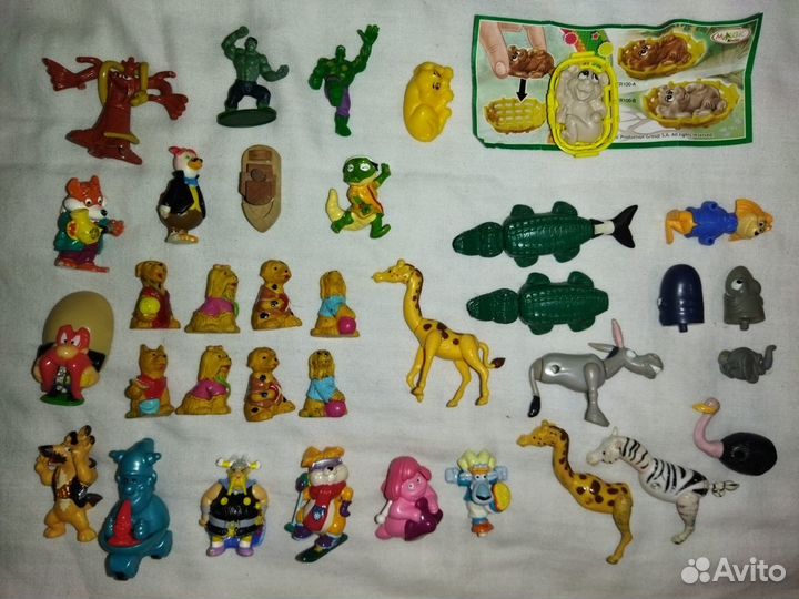 Киндер сюрпризы старые