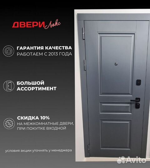 Двери входные новые