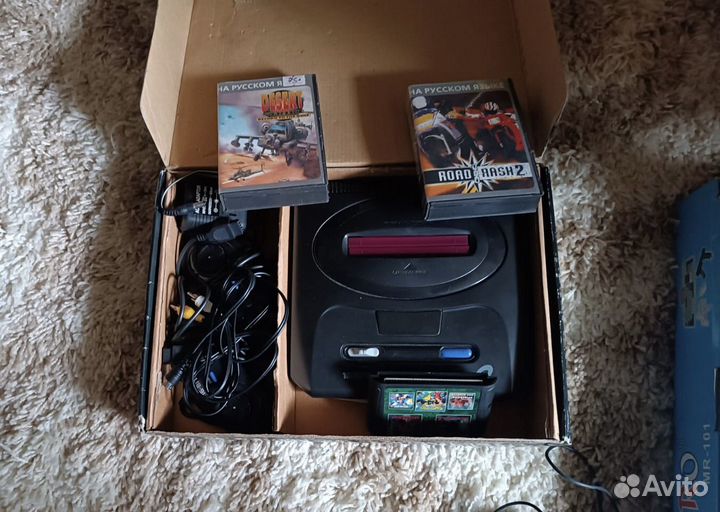 Игровая приставка sega и dendy