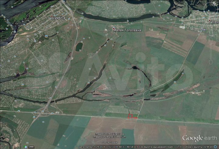 Участок 2,9 га (СНТ, ДНП)