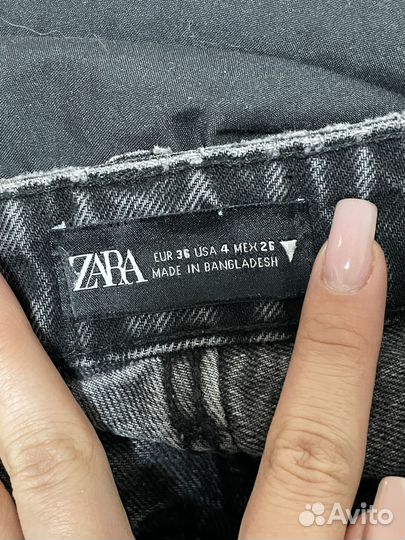 Джинсы zara 36 женские оригинал