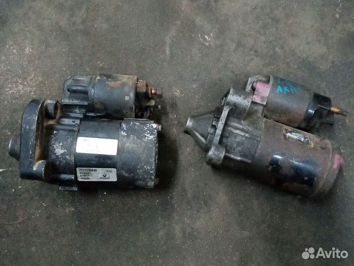 Стартер renault megane 2