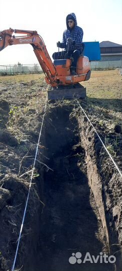 Аренда миниэкскаватора