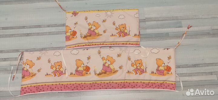 Бортики в детскую кроватку