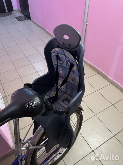 Детское велокресло на багажник