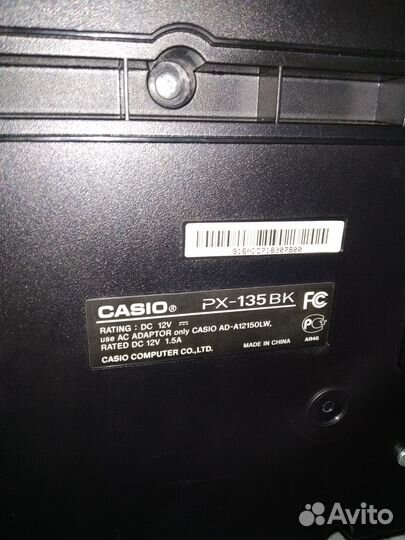 Цифровое пианино casio privia px 135