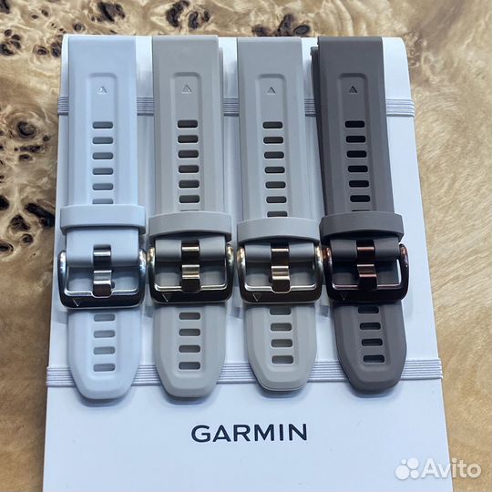 Ремешок силиконовый 20 мм для Garmin Fenix 7 s