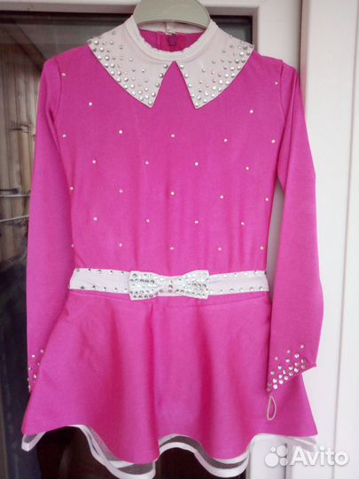 Платье на выступление, на рост 110-116