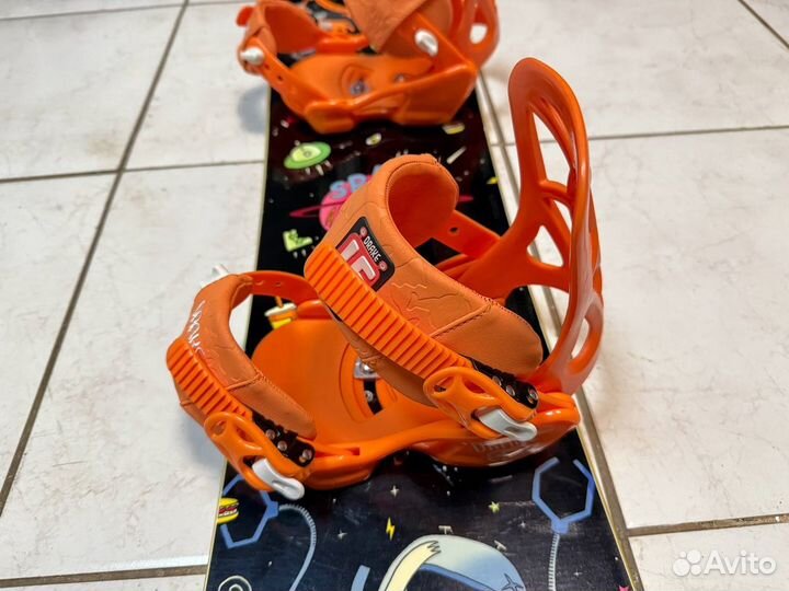 Детский сноуборд комплект Drake Space - 100 - XS