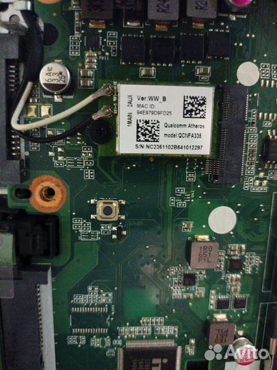 Ноутбук Acer extensa ex2520g-537t на разбор