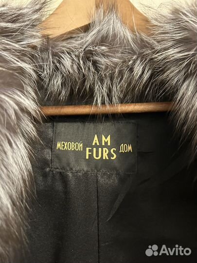 Шуба из чернобурки