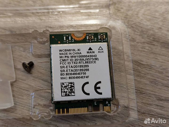 Модуль BT + Wi-Fi wcbn810l-xi для ноута