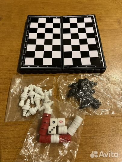 Настольная игра 3 в 1