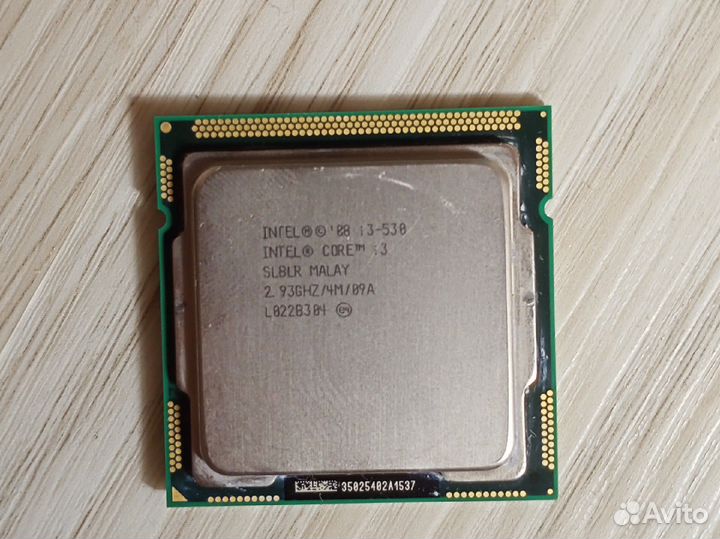 Процессор core i3 530