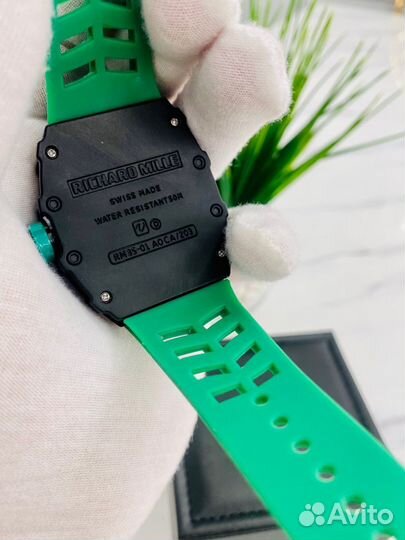 Часы richard mille green 123333