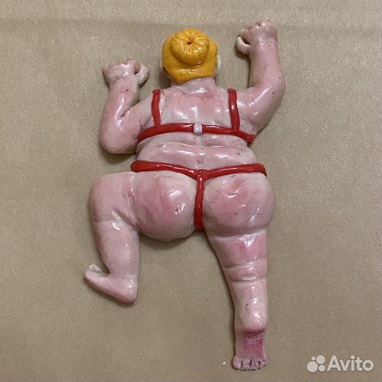 Игрушка магнитик из полимерной глины