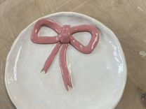 Керамика ручной работы тарелка
