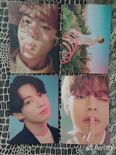 BTS Hybe Insight карты и открытки