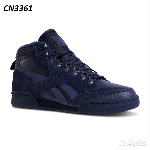 Зимние кожаные кроссовки Reebok Royal Complete