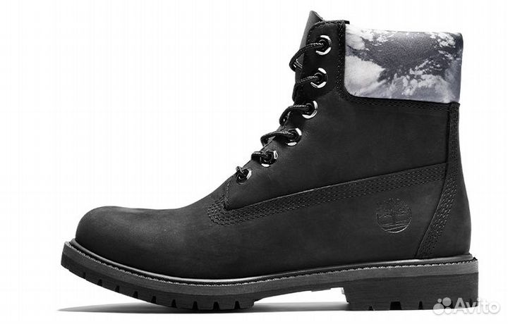 Timberland Premium 6-inch Waterproof Boot 'Cloudy Black Nubuck' Women's (37,5)