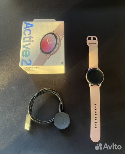 Samsung galaxy watch active 2 40 мм розовые