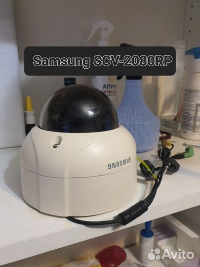 Камера видеонаблюдения купольная Samsung б/у