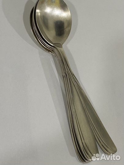 Мельхиоровые столовые ложки зид 50-60 гг