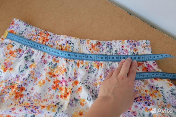 Шорты лен H&M L-XL
