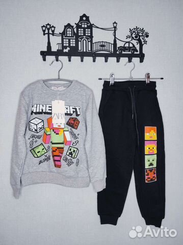 Новый костюм для мальчика Майнкрафт, 110
