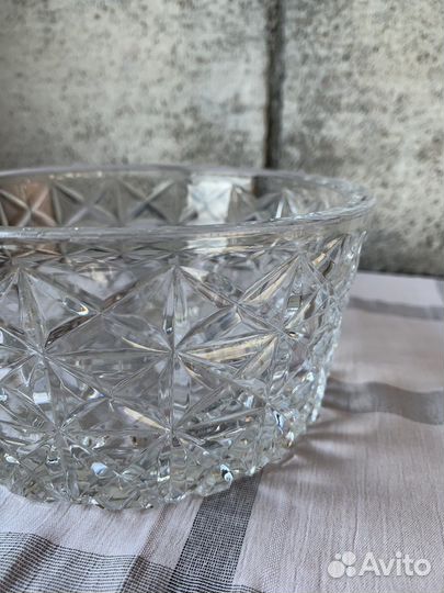 Хрустальный салатник (СССР)