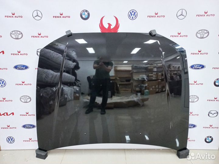 Капот крашеный Хендай Акцент цвет Черный