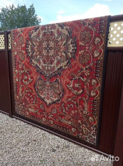 Ковер СССР шерсть, ретро