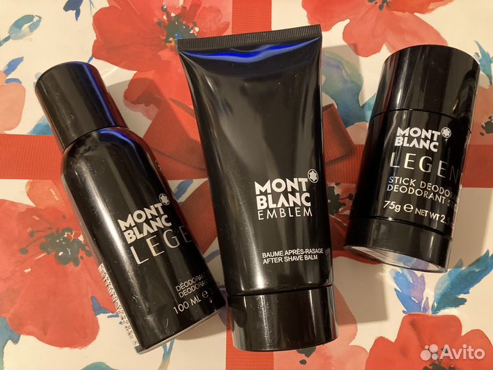 Mont Blanc дезодоранты и мужской уход