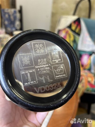 Сифон газировка Isi Австрия с вечным газом