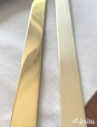 Полоса, профиль, уголок из латуни