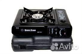 Плита газовая портативная Happy Home в чемодане