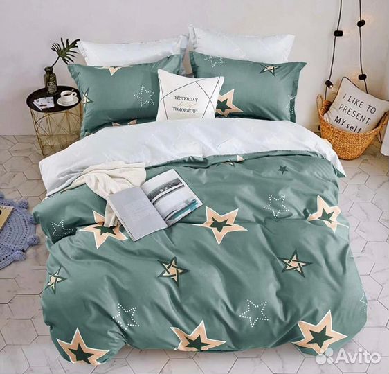 Комплект постельного белья 2-х Спальный Поплин