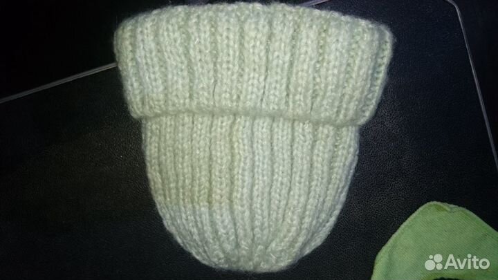 Шапка тёплая зима шерсть