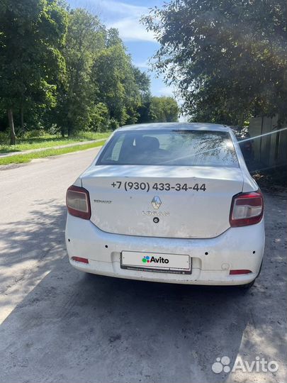 Renault Logan 1.6 МТ, 2014, 277 000 км