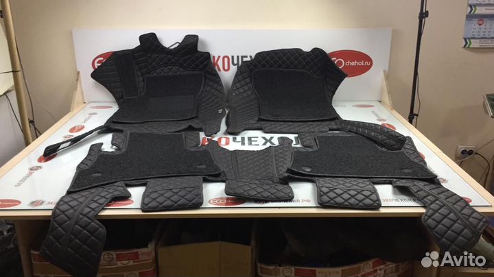 3D Коврики Lexus NX из Экокожи