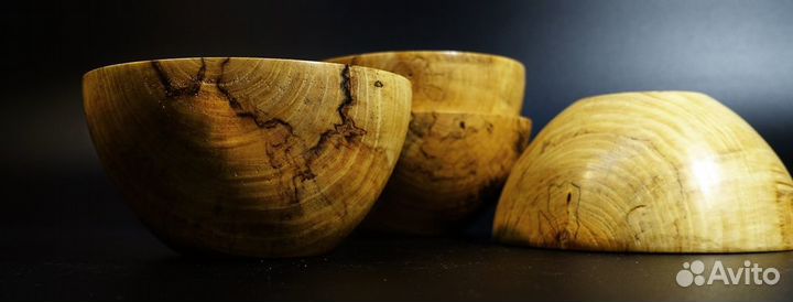 Набор деревянной посуды
