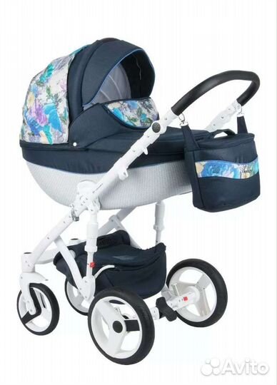 Коляска 2 в 1 adamex Monte carbon