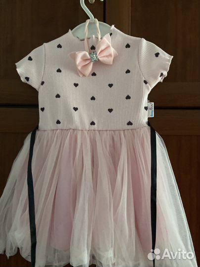 Платье для девочки 86