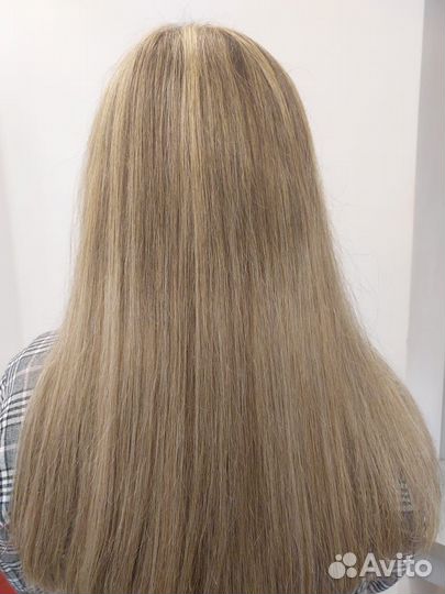 Модель на стрижку и окрашивание