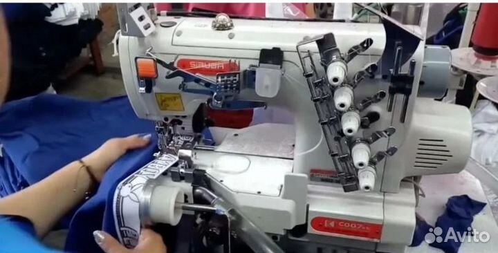 Плоскошовка для боксеров Siruba C007KD-W532-356