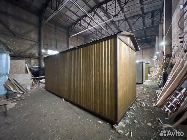 Дачный домик 6м новый