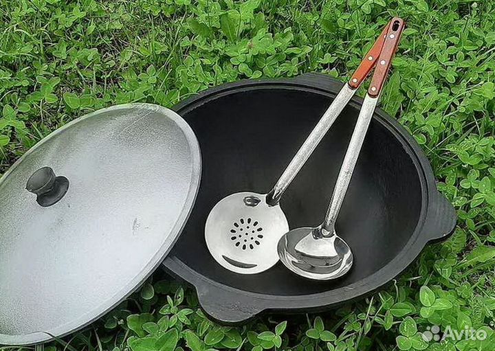Казан чугунный узбекский
