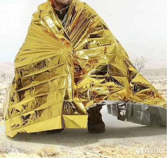 Термоодеяло спасательное