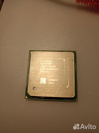 Процессор Pentium4 2.80GHZ/1M/800 с кулером